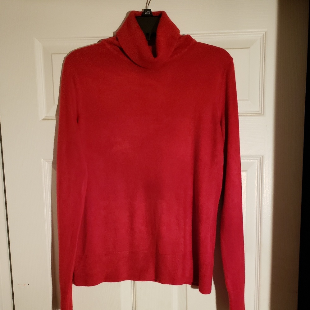 White Stag Ribbed Turtleneck